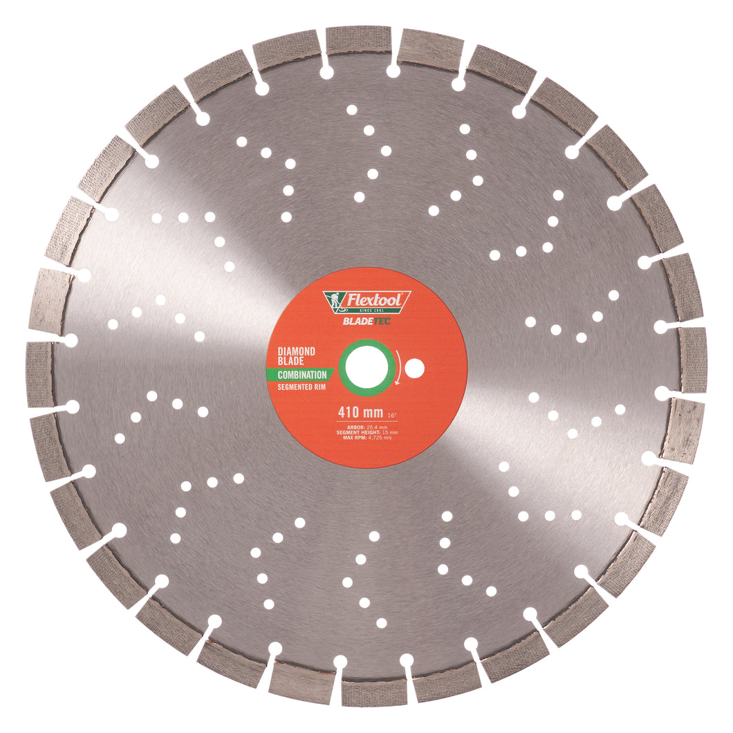 Flextool BladeTec Diamond Blade - Combination 410mm 16