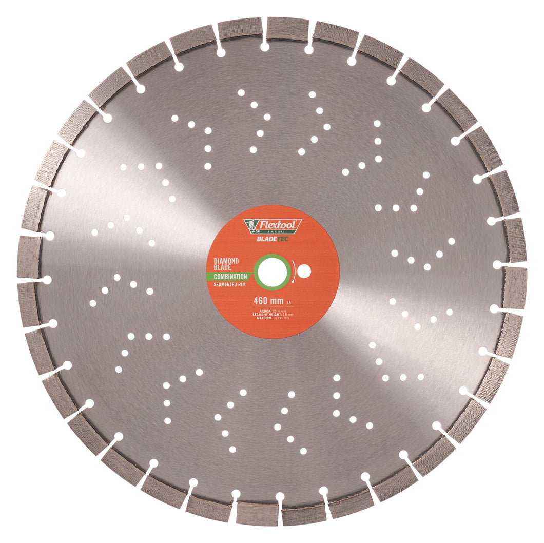 Flextool BladeTec Diamond Blade - Combination 460mm 18