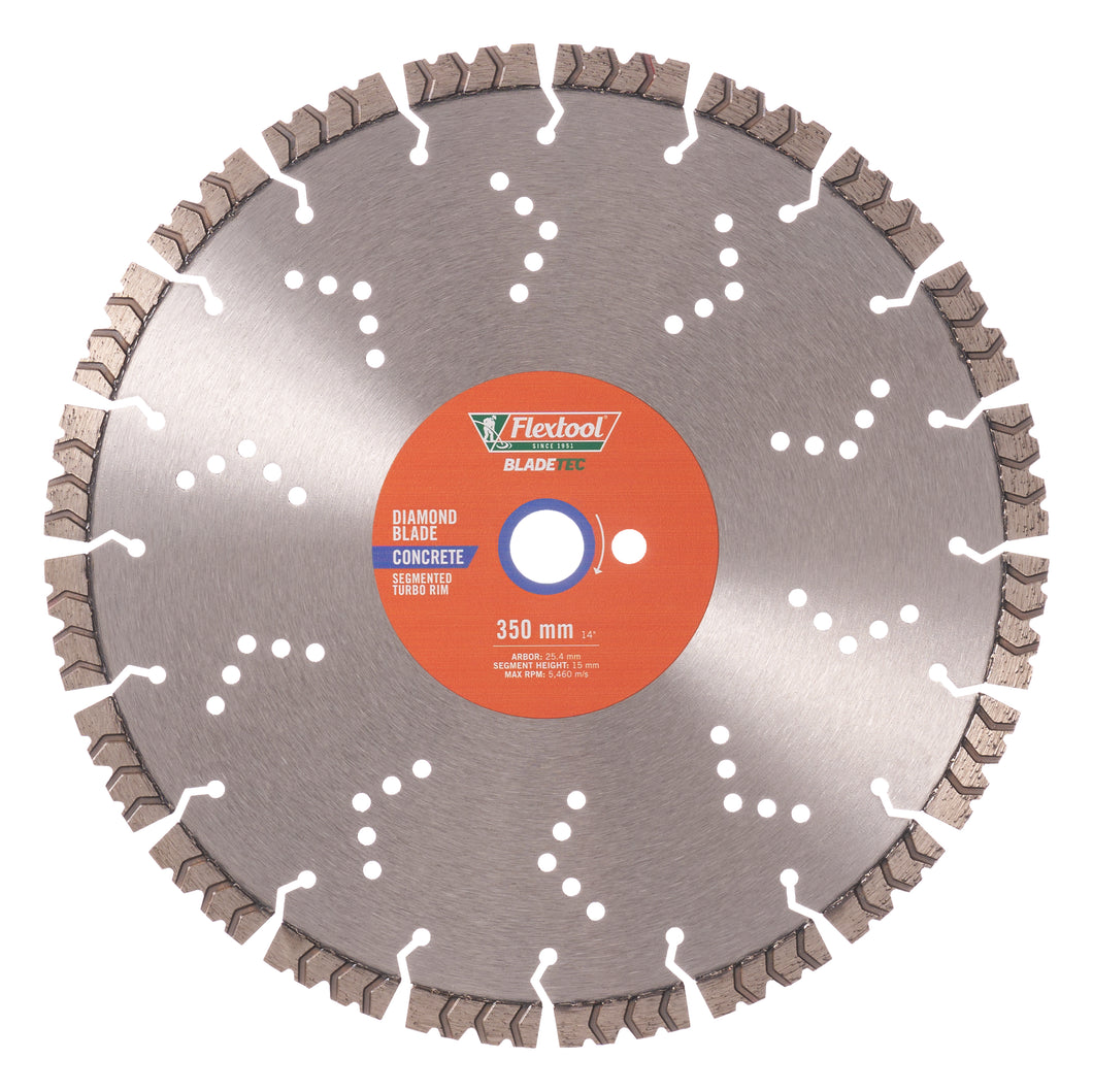 Flextool BladeTec Diamond Blade - Concrete 350mm 14