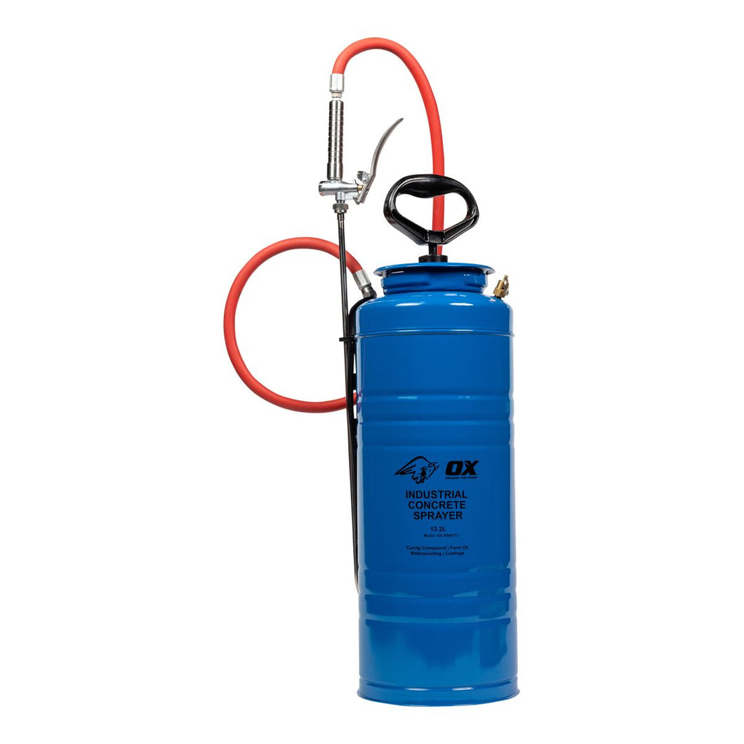 OX Stainless Steel Concrete Sprayer - 13.2L