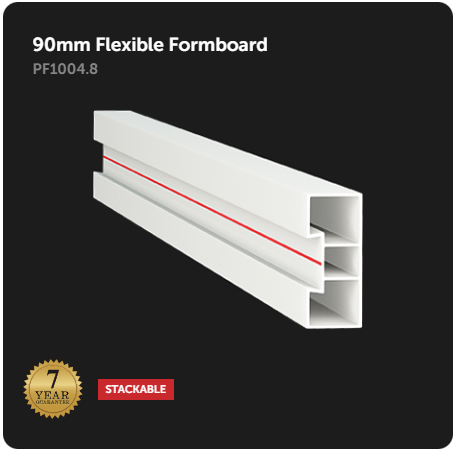 90mm Flex Con-Form Board 4.8m – Madewell Products