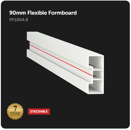 90mm FLEX Con-Form Board 4.8m