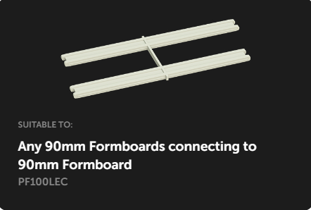 Real Form Connectors 90mm Con-Form Board End Connector – Madewell Products