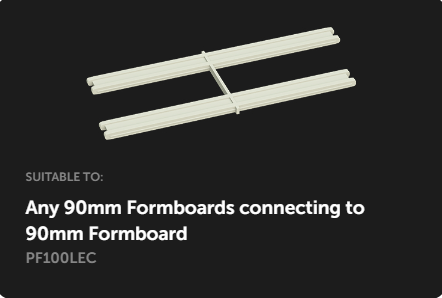 90mm Con-Form Board End Connector