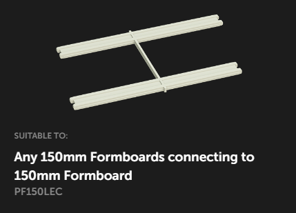 150mm Con-Form Board End Connector