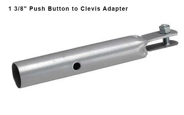 Push Button Adapter - Clevis End (3/8