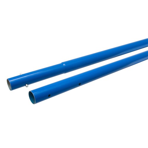 Handle Section, Round Swaged (L) 1829mm x (W) 35mm Blue