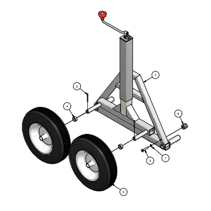 Allen Dolly Jacks (Set of 2)