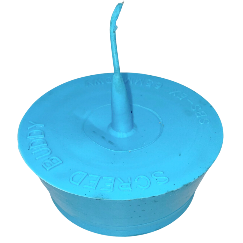 65mm (Blue) Screed Buddy System Pipe External Coupler